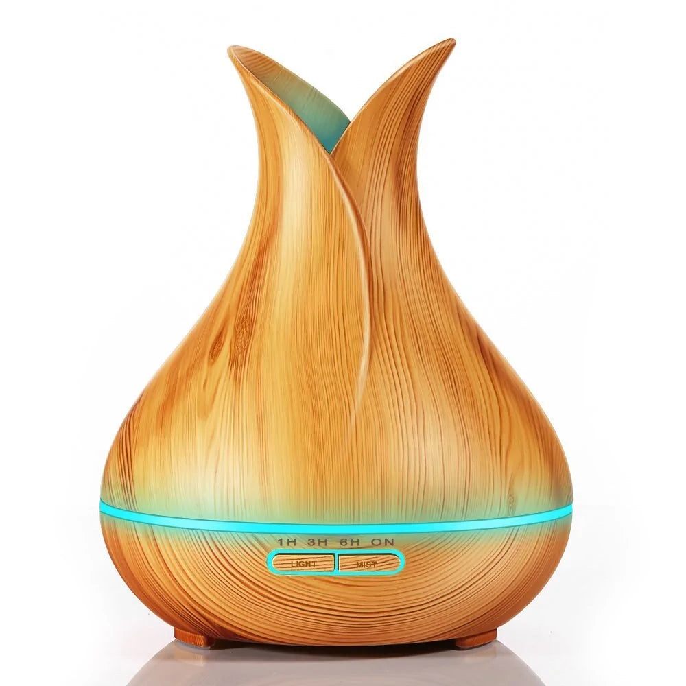Wooden Petal Essential Oil Diffuser