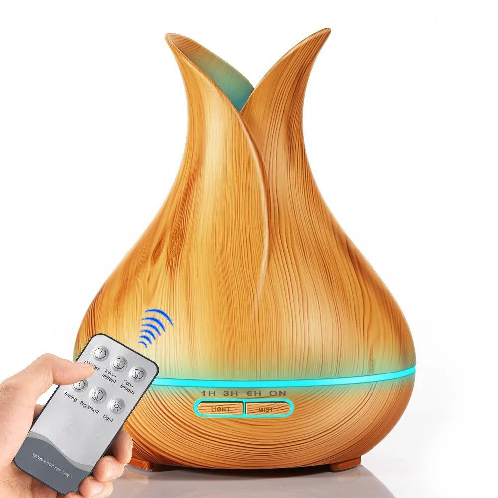 Wooden Petal Essential Oil Diffuser