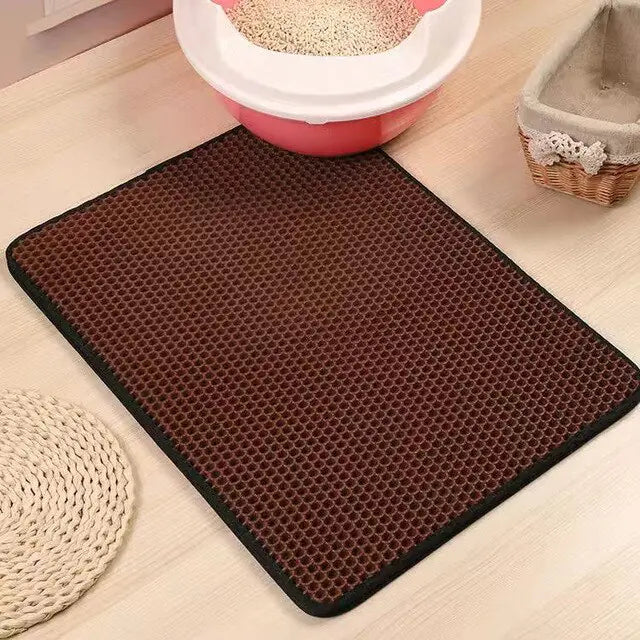 Purrfectly Free Cat Litter Mat