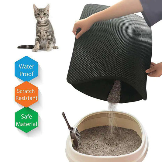 Purrfectly Free Cat Litter Mat