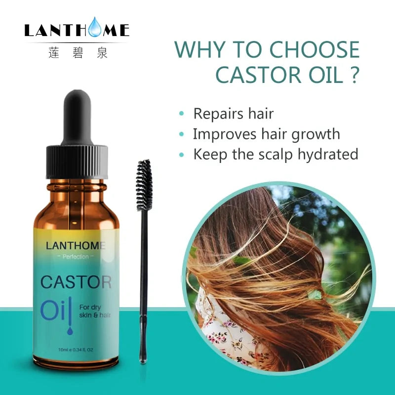 Pure Castor Oil Eyelash Serum