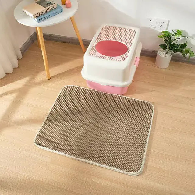 Purrfectly Free Cat Litter Mat
